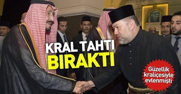 Malezya Kralı Sultan V. Muhammed tahtı bıraktı