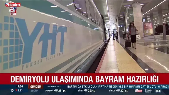 Bayramda trenlere 18 bin 644 kişilik rekor ek sefer