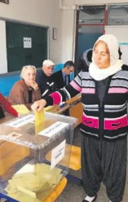 Terörün yaraları sarıldı oylar patladı