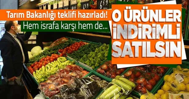 Marketlerde indirimli ürün dönemi