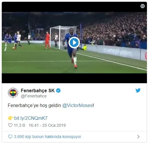 Fenerbahçe, Victor Moses transferini resmen açıkladı-4