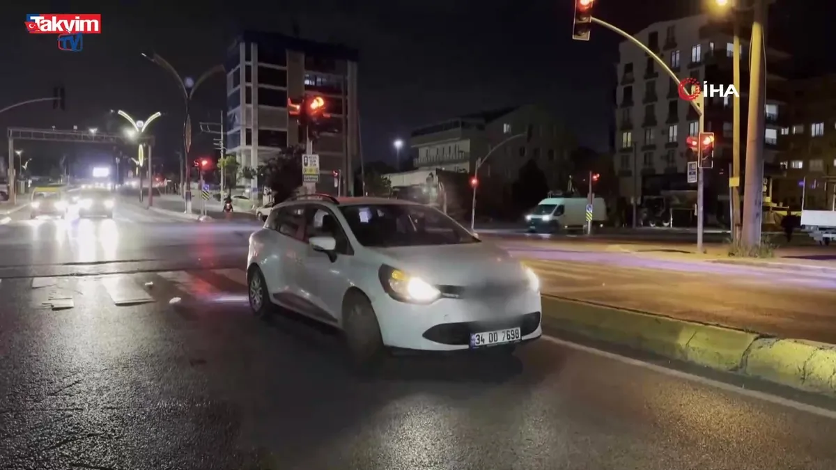 Gebze’de yaya geçidinde kaza: 1 yaralı