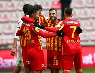 Kayserispor evinde turladı!