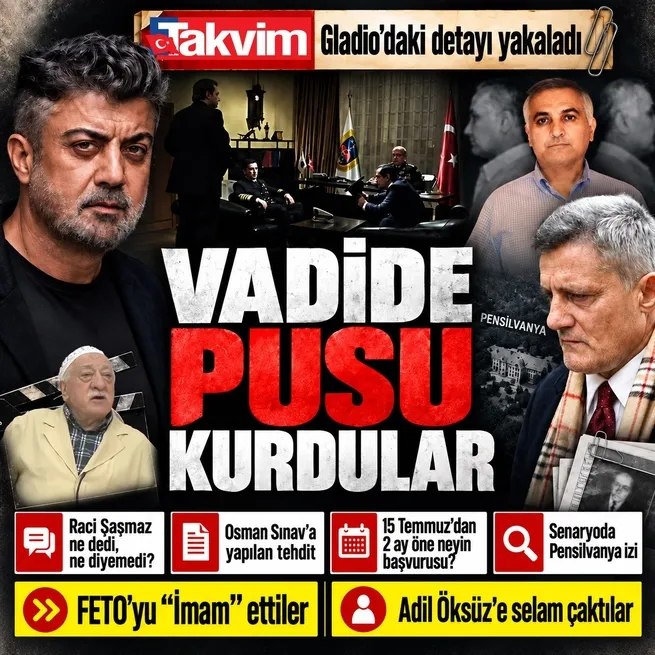 Kozinoğlu ve Kurtlar Vadisindeki Pusu... Raci Şaşmaz ne dedi, ne diyemedi? FETOyu İmam ettiler, Adil Öksüze selam çaktılar