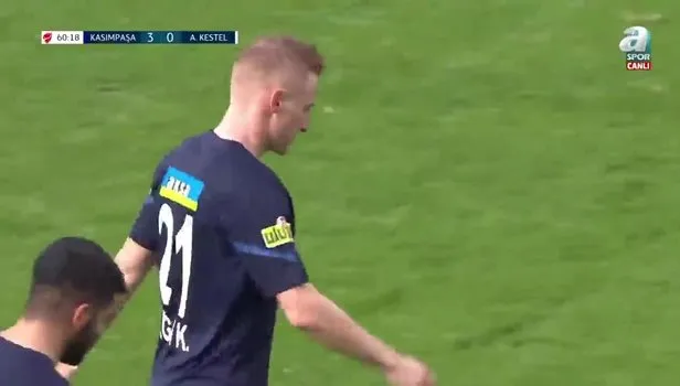 GOL | Kasımpaşa 3-0 Alanya Kestelspor