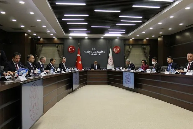 Hazine ve Maliye Bakanı Nebati TÜSİAD heyetiyle bir araya geldi-1
