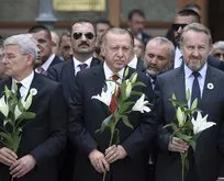 Erdoğan Srebrenitsa kurbanları için düzenlenen törene katıldı