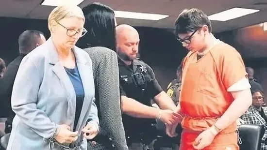 ABD'de okula saldırı düzenleyen 15 yaşındaki katil (Fotoğraf: Günaydın)