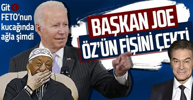 ABD Başkanı Joe Biden Mehmet Öz’ü görevden aldı! Siyasi kariyeri için FETÖ’ye göz kırpmıştı...