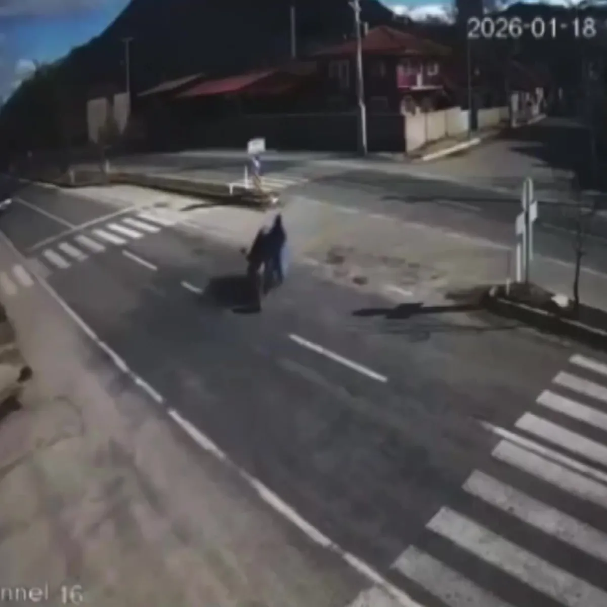 Afyon Dinar’da ölümlü kaza kamerada!