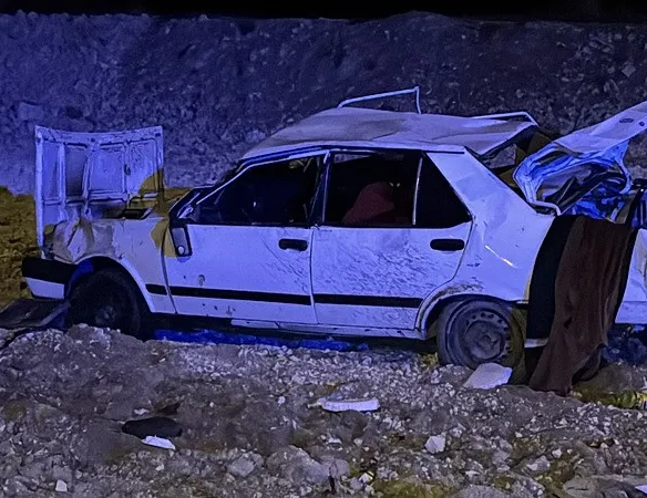 Otomobil takla attı tarlaya savruldu: 1 yaralı