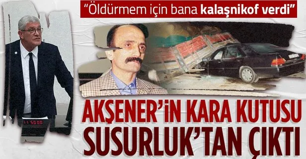 “Meral Akşener’in kara kutusu” Müsavat Dervişoğlu’nun Susurluk dosyası açığa çıkıyor! Çete lideri ifşa etti
