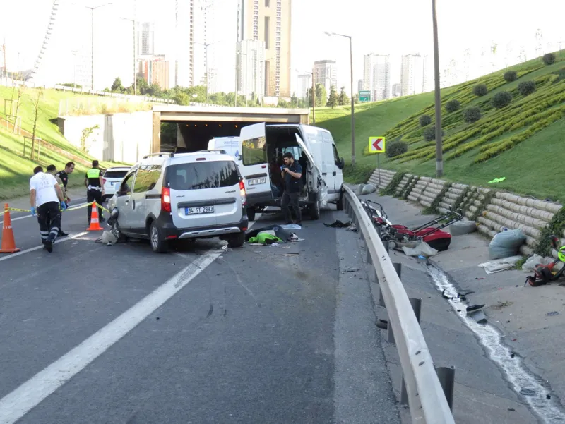 TEM'de can pazarı!  Yaralılar var... - 1