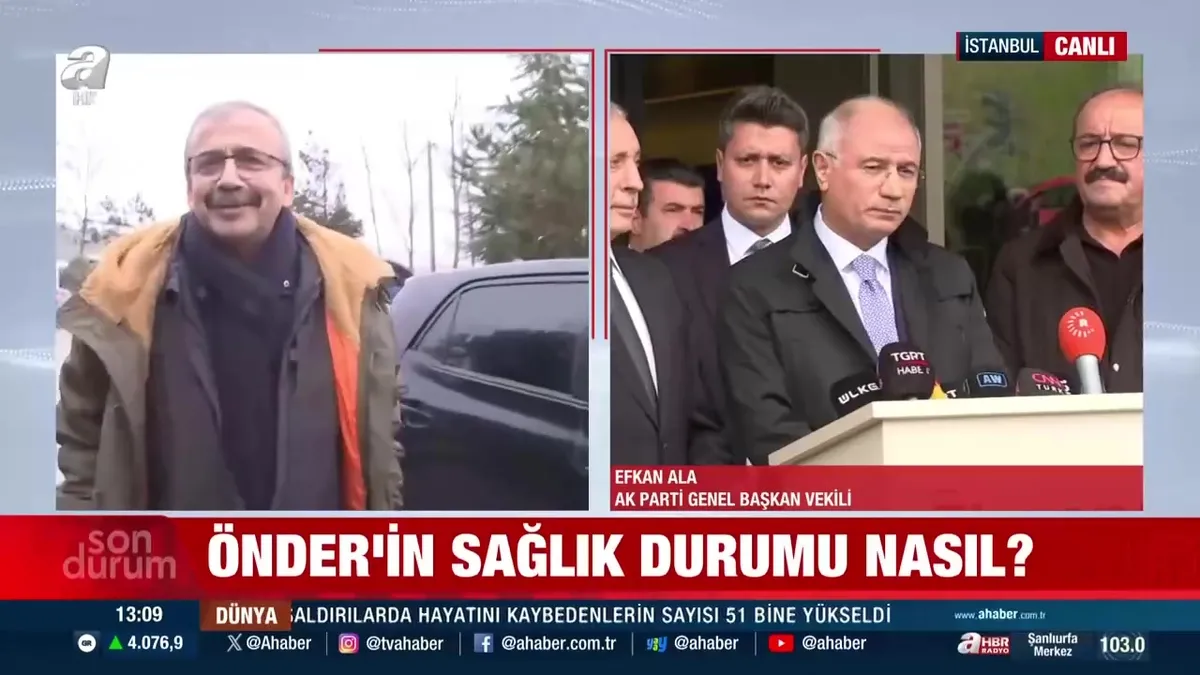 Efkan Ala'dan Sırrı Süreyya Önder'e ziyaret