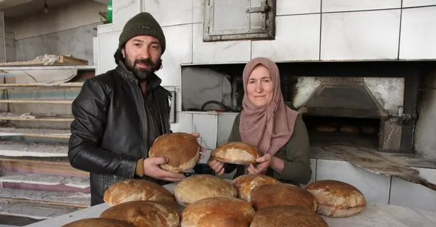 Babasının atölyesindeki 40 yıllık işini bıraktı annesiyle ekmek üretmeye başladı