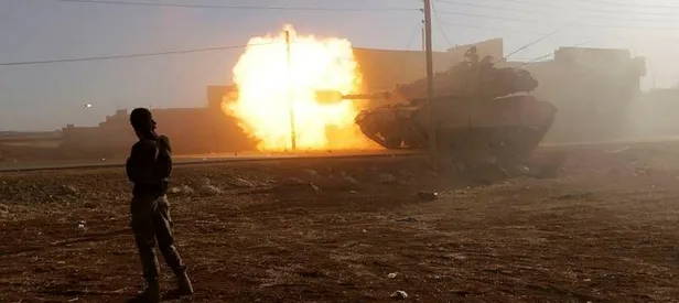 Türk askeri El Bab'a giriyor