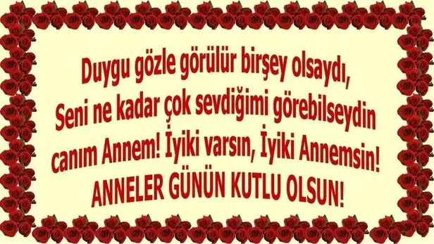 2019 anneler gunu mesajlari sozleri ve