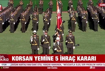 MSB teğmenlerin korsan yemininde kararı açıkladı! 5 teğmen TSK'dan ihraç edildi