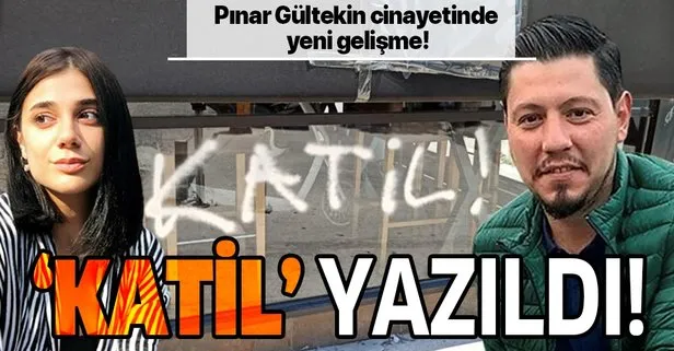 Pınar Gültekin’in katil zanlısı Cemal Metin Avcı’nın işlettiği bar kapatıldı! Barın duvarlarına katil yazıldı!