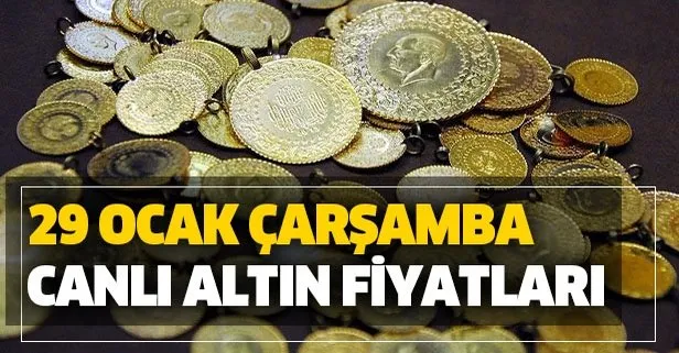 Altın fiyatları düşüşe geçti! 29 Ocak gram, çeyrek, yarım, 24 ayar bilezik, tam altın fiyatları ne kadar oldu?