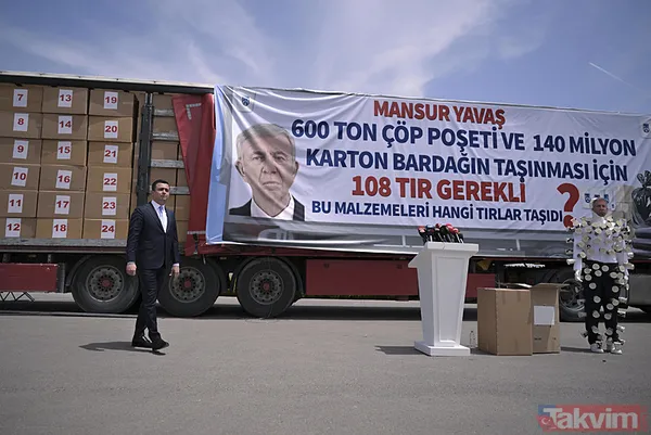 ABB'de karton bardak vurgunu! Mansur Yavaş'a sert tepki: 5 tıra sığdırdığını söylüyorlar fiziken bu imkansızdır! - 3