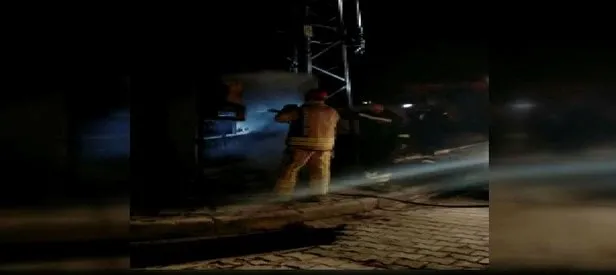 Silivri’de trafo patladı!