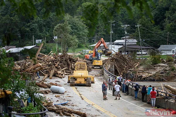 ABD'yi Helene Kasırgası vurdu! Eyaletler federal yardım talep etti: Çok sayıda ölü var - 7