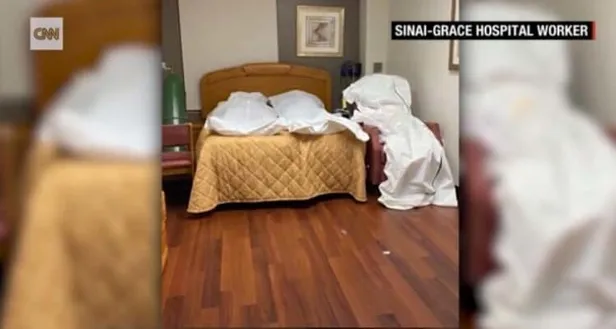 Son dakika: ABD'de şoke eden görüntüler! Cesetleri Boş Odalara Böyle Doldurdular-3