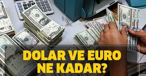 Dolarda hareketlilik! Dolar ve euro ne kadar oldu?