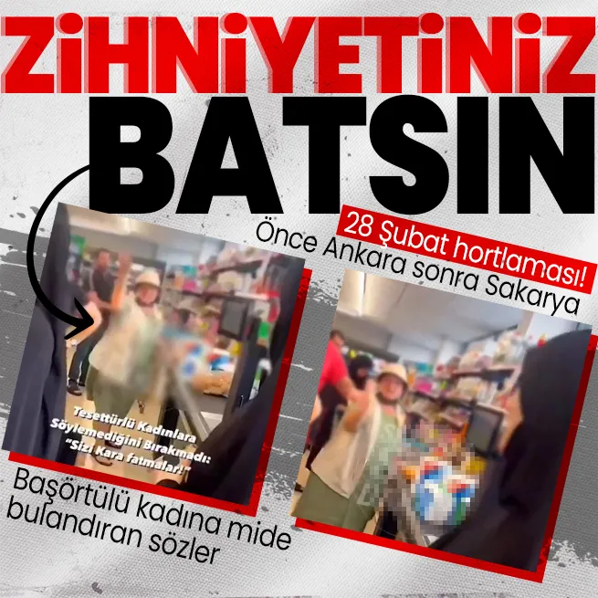 Zihniyetiniz batsın! Sakaryada başörtülü kadına alçak saldırı: Mide bulandıran sözler | Gözaltına alındı