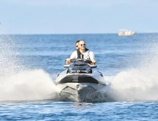 Jet-ski’yle ’Gezer’