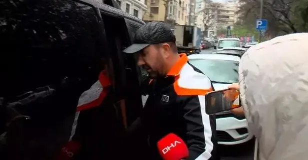 Timur Cihantimur'un babası Bülent Cihantimur gazetecileri görünce kaçtı! İşte o anlar