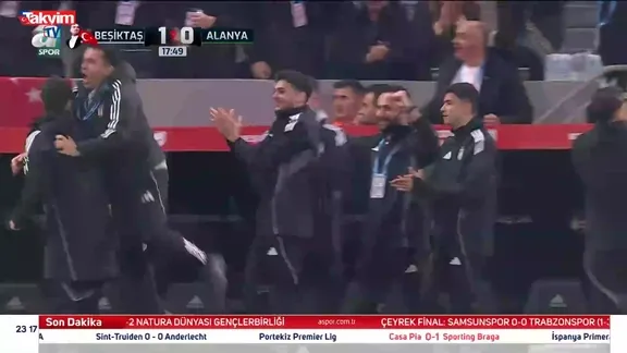 Beşiktaş 3-0 Alanyaspor | ZTK ÖZET İZLE