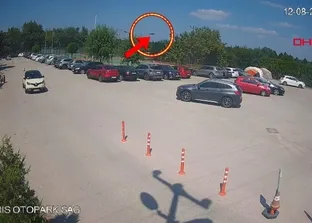 Yalova’da F-16 uçağının düşme anı güvenlik kamerasına yansıdı