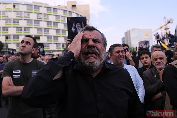 İran'da yas var: Kare kare İbrahim Reisi'nin cenaze töreni - 32