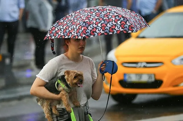 Meteoroloji'den son dakika hava durumu uyarısı: Sıcaklıklar düşecek! Kuvvetli yağış geliyor...