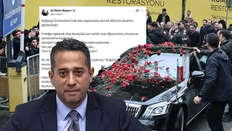 Boğaziçi Üniversite’sindeki karanfilli coşku hazımsızlık yaptı: AK Gençlik CHP’li Başarır’ın yalanına geçit vermedi