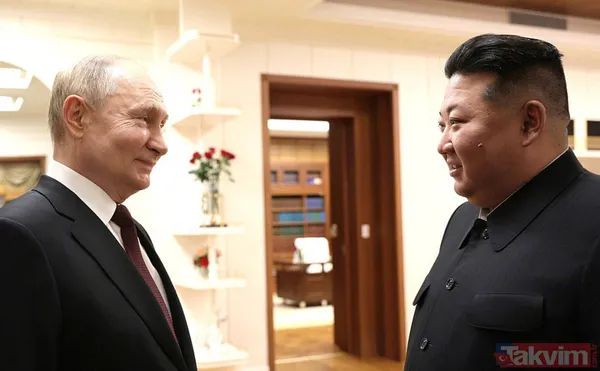 24 yıl sonra bir ilk! Rusya Devlet Başkanı Vladimir Putin resmi ziyaret çerçevesinde Kuzey Kore’ye geldi - 4