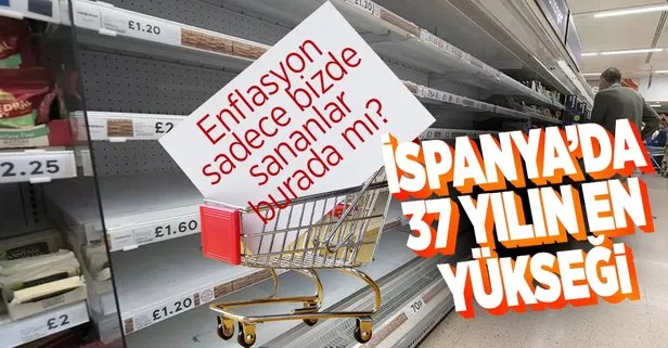 İspanya’da enflasyon son 37 yılın en yüksek seviyesinde!