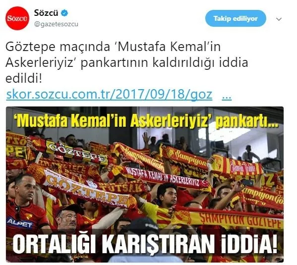 Sözcü'nün bir Atatürk yalanı daha patladı-1