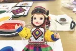 Yöreye özgü kıyafetlerle yaptığı Damal Bebeği kazanç kaynağı oldu!