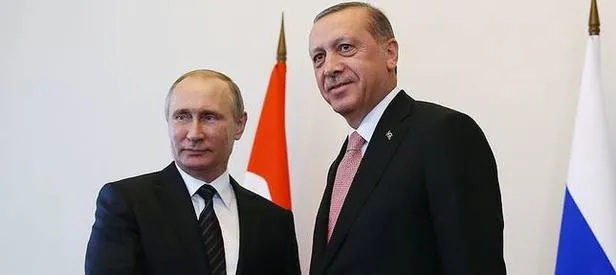 Cumhurbaşkanı Erdoğan ve Putin bir araya geldi