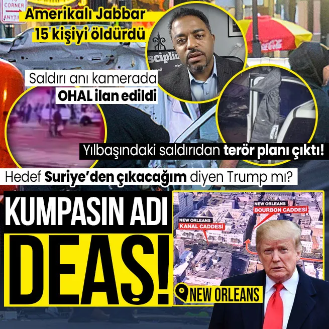 ABD’deki saldırıdan kirli plan çıktı! Kumpasın adı DEAŞ: Asıl hedef Suriyeden çıkacağım diyen Trump mı?