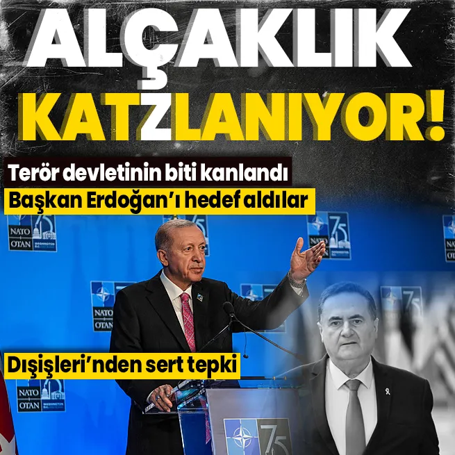 İsrailli Dışişleri Bakanı Katzdan Başkan Erdoğanı hedef alan hadsiz paylaşım! Dışişleri Bakanlığından sert tepki: İzin vermeyeceğiz