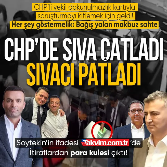 Adem Soytekinin itiraflarından CHPli İBBdeki para kulesi çıktı! Sahte makbuz ve vekil kartıyla soruşturmayı kitleme operasyonu