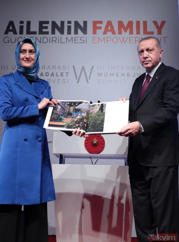 Başkan Recep Tayyip Erdoğan KADEM Kadın ve Adalet Zirvesi'nde konuştu! - 35