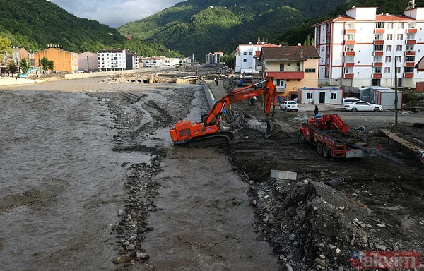 AFAD'dan Kastamonu ve Düzce'de meydana gelen sele dair son detaylar aktarılarak 7 bölge için yeni uyarı - 17