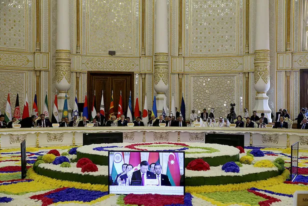 Son dakika haberi: Tacikistan'a giden Başkan Erdoğan CICA Zirvesi’nde-3