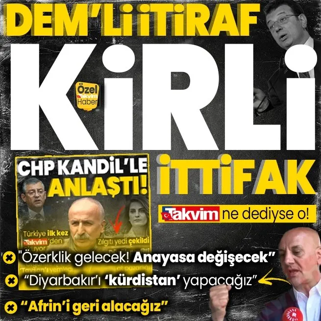 Özerklik getireceğiz! Anayasayı değiştireceğiz diyen HDP/DEMli Azad Barıştan itiraf: İmamoğluna oy vereceğiz DEM İstanbulda kazanamaz