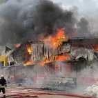 Kocaeli İzmit’te bir markette korkutan yangın!